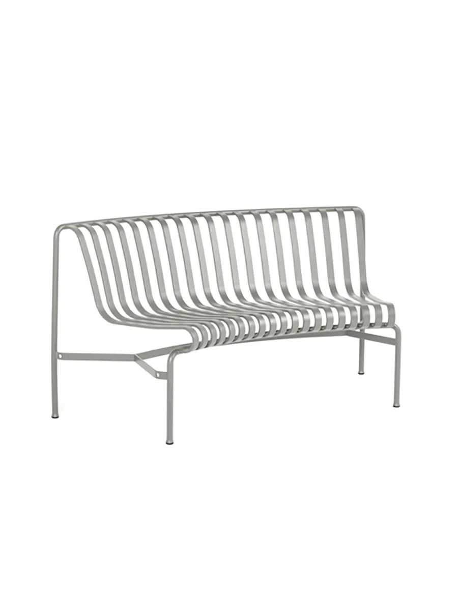 Palissade Park Dining Bench, in, sky grey fra Hay