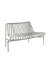 Palissade Park Dining Bench, out, sky grey fra Hay