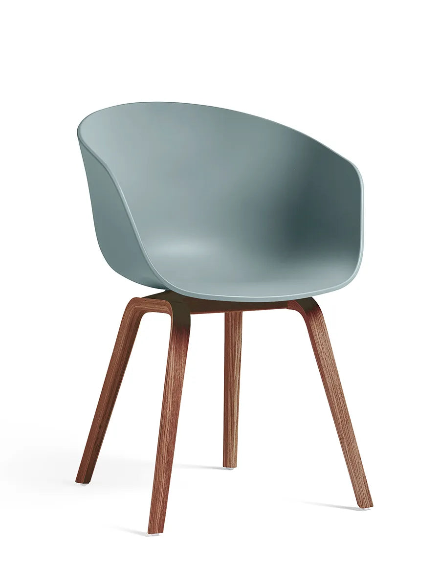  - Dusty blue / Lakeret valnød - Jacobsen Plus