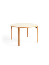 Rey Table fra Hay - Golden - Ivory White Laminate - Jacobsen Plus