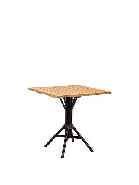 Nicole Cafébord 70x70 fra Sika-Design - Black - Jacobsen Plus