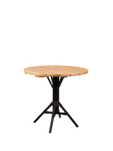 Nicole Cafébord Ø80 fra Sika-Design - Black - Jacobsen Plus