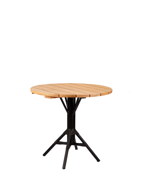 Nicole Cafébord Ø80 fra Sika-Design - Black - Jacobsen Plus