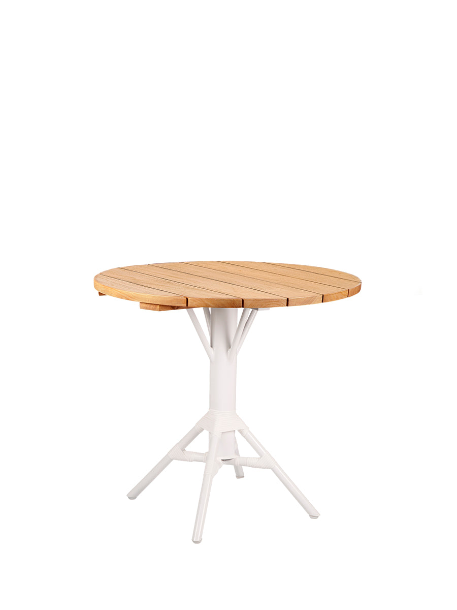 Nicole Cafébord Ø80 fra Sika-Design - White - Jacobsen Plus