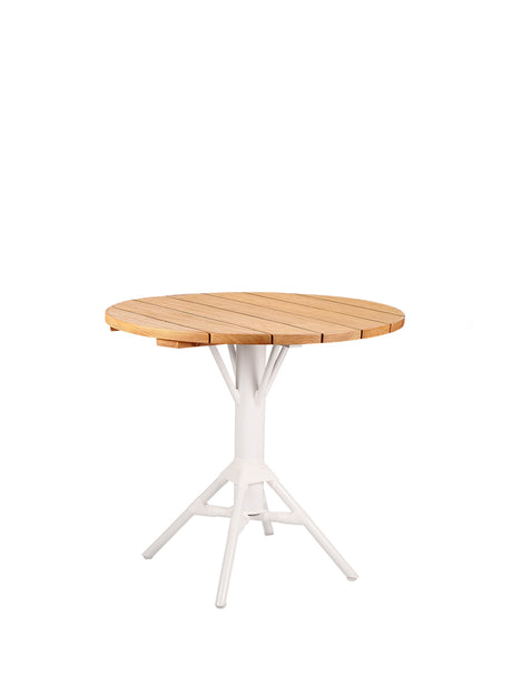 Nicole Cafébord Ø80 fra Sika-Design - White - Jacobsen Plus