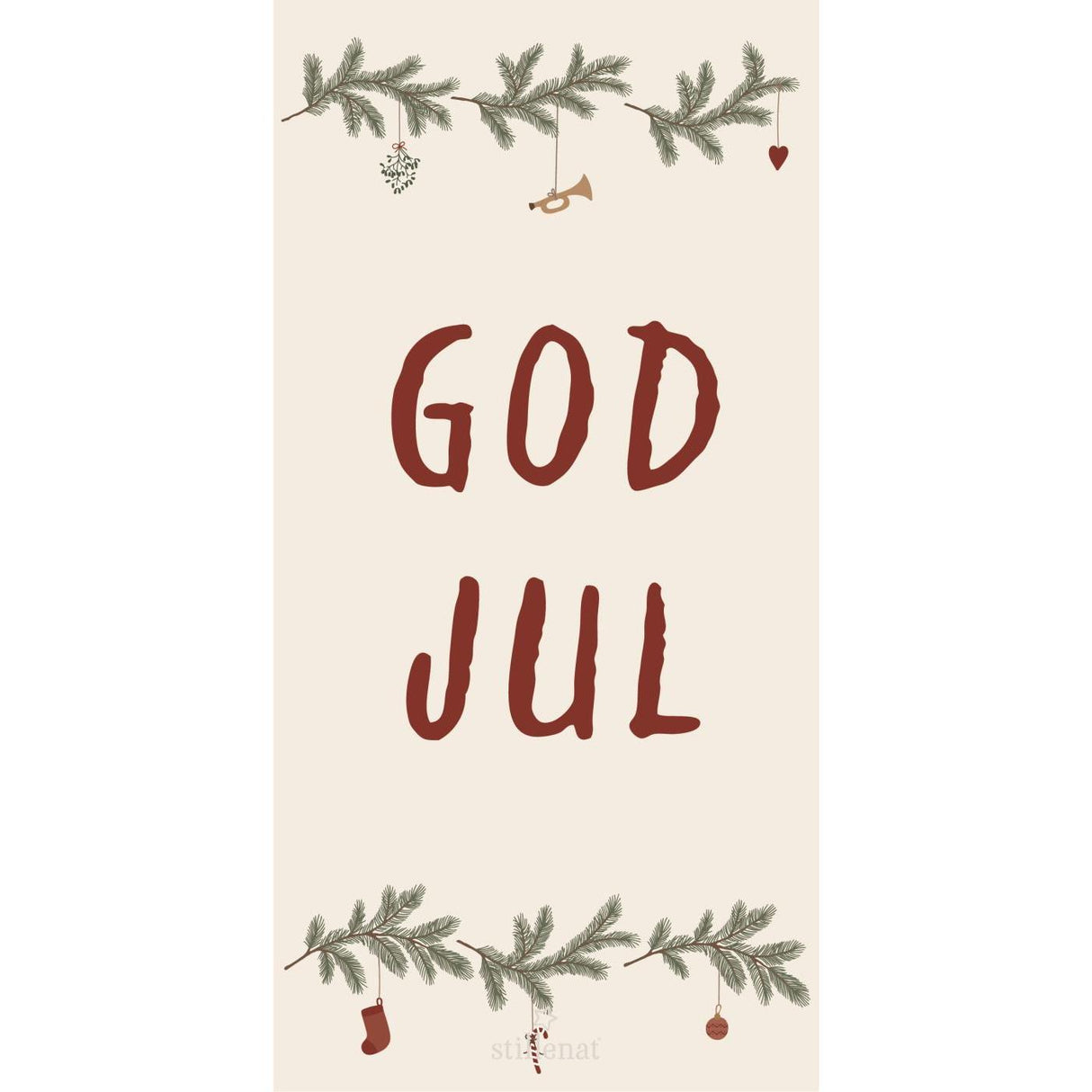 Servietter My Nostalgic Christmas – julemotiver fra Ib Laursen - God Jul & juleranker - Jacobsen Plus