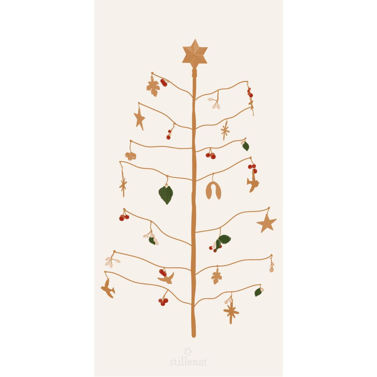 Servietter My Nostalgic Christmas – julemotiver fra Ib Laursen - Ønsketræ - Jacobsen Plus