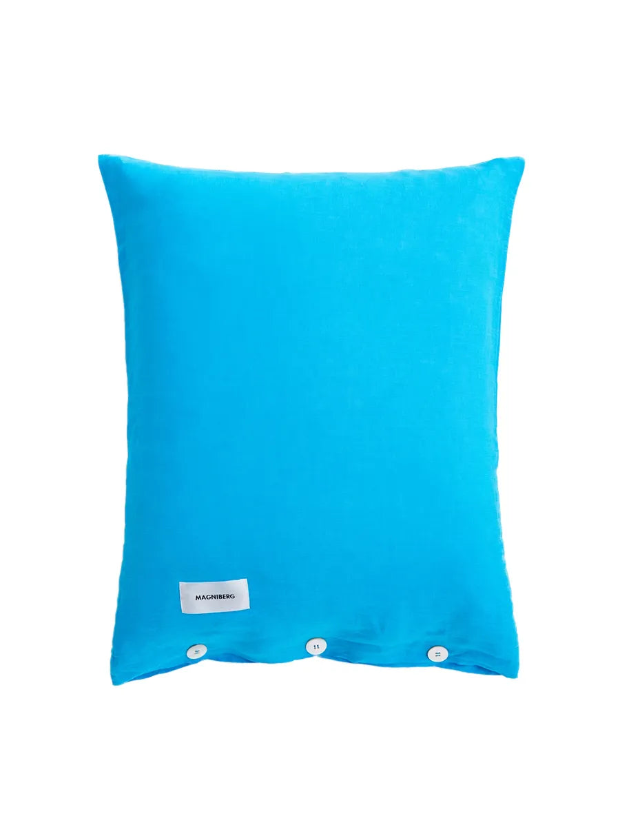 Mother Linen Pillow Cover Single fra Magniberg - Dance Blue / 63 x 60 cm - Jacobsen Plus