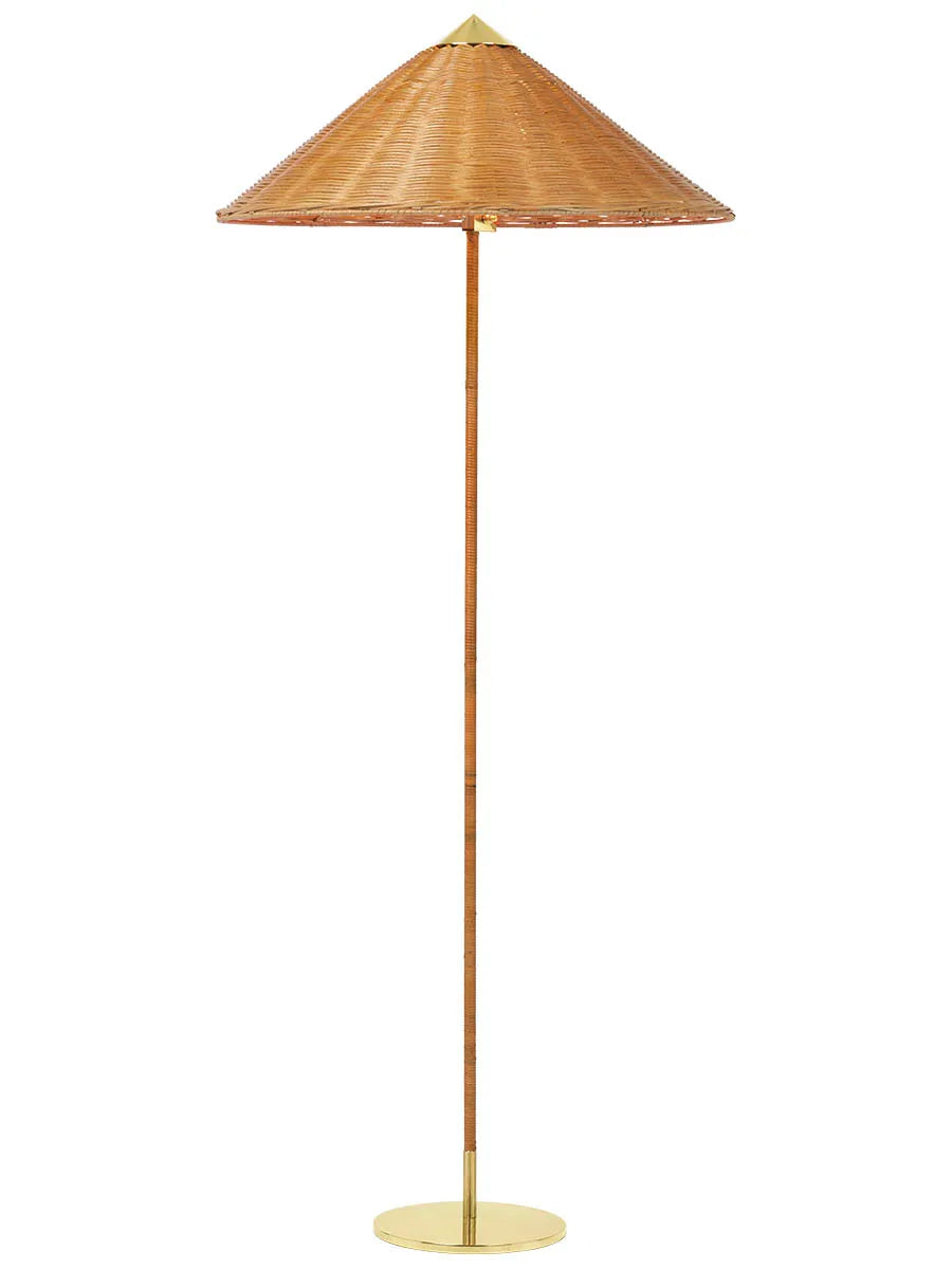 9602 gulvlampe fra GUBI - Wicker willow - Jacobsen Plus