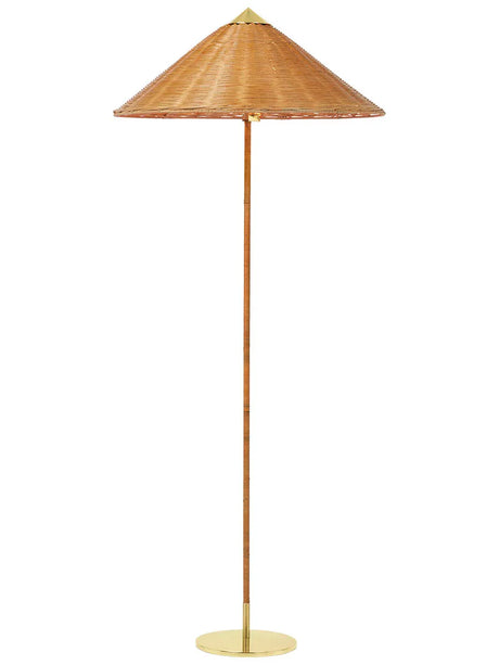 9602 gulvlampe fra GUBI - Wicker willow - Jacobsen Plus