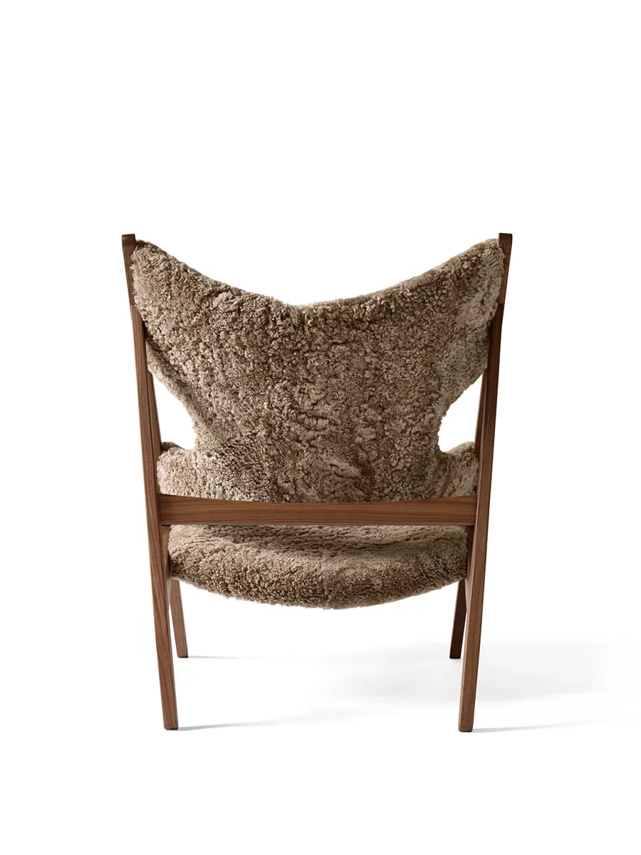 Knitting Lounge Chair, Sheepskin fra Audo Copenhagen