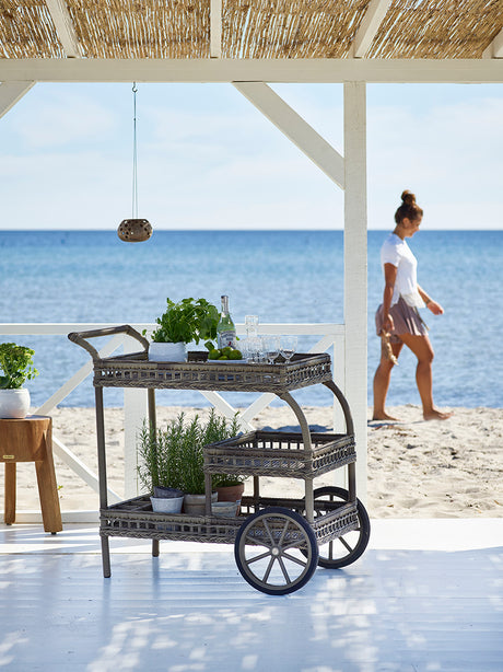 James udendørs barvogn, Antique Grey fra Sika-Design - 3 - Jacobsen Plus