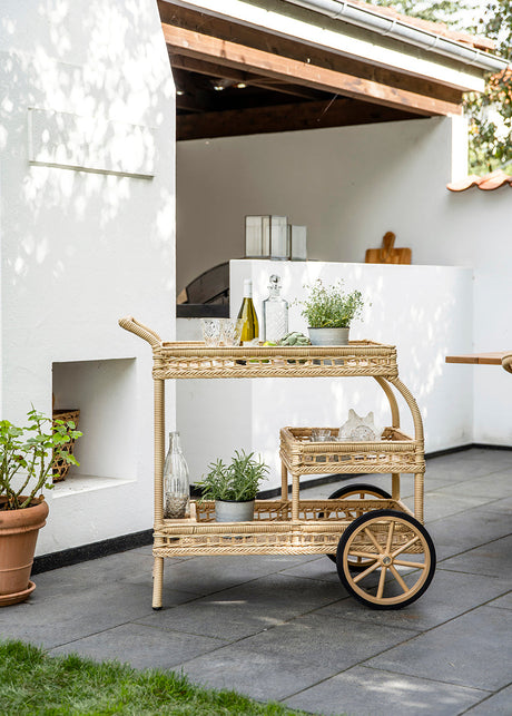 James udendørs barvogn, Natural fra Sika-Design - 2 - Jacobsen Plus