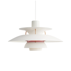 PH 5 Pendel, Modern white af Poul Henningsen