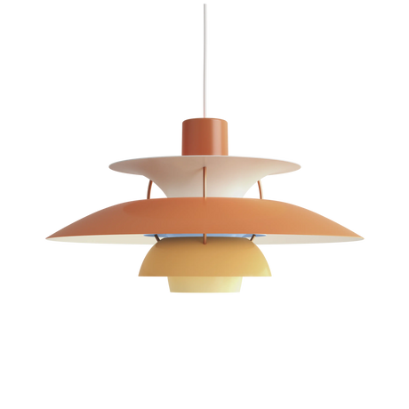 PH 5 Pendel, Hues of orange af Poul Henningsen - 1 - Jacobsen Plus