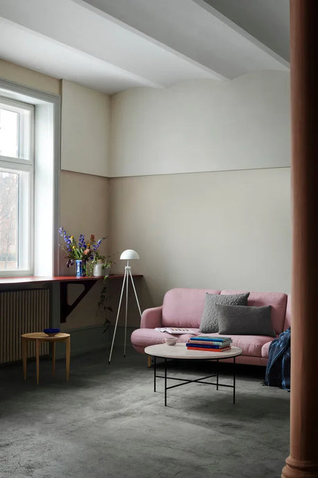 Planner Sofabord Ø80 fra Fritz Hansen - Charcoal - Jacobsen Plus