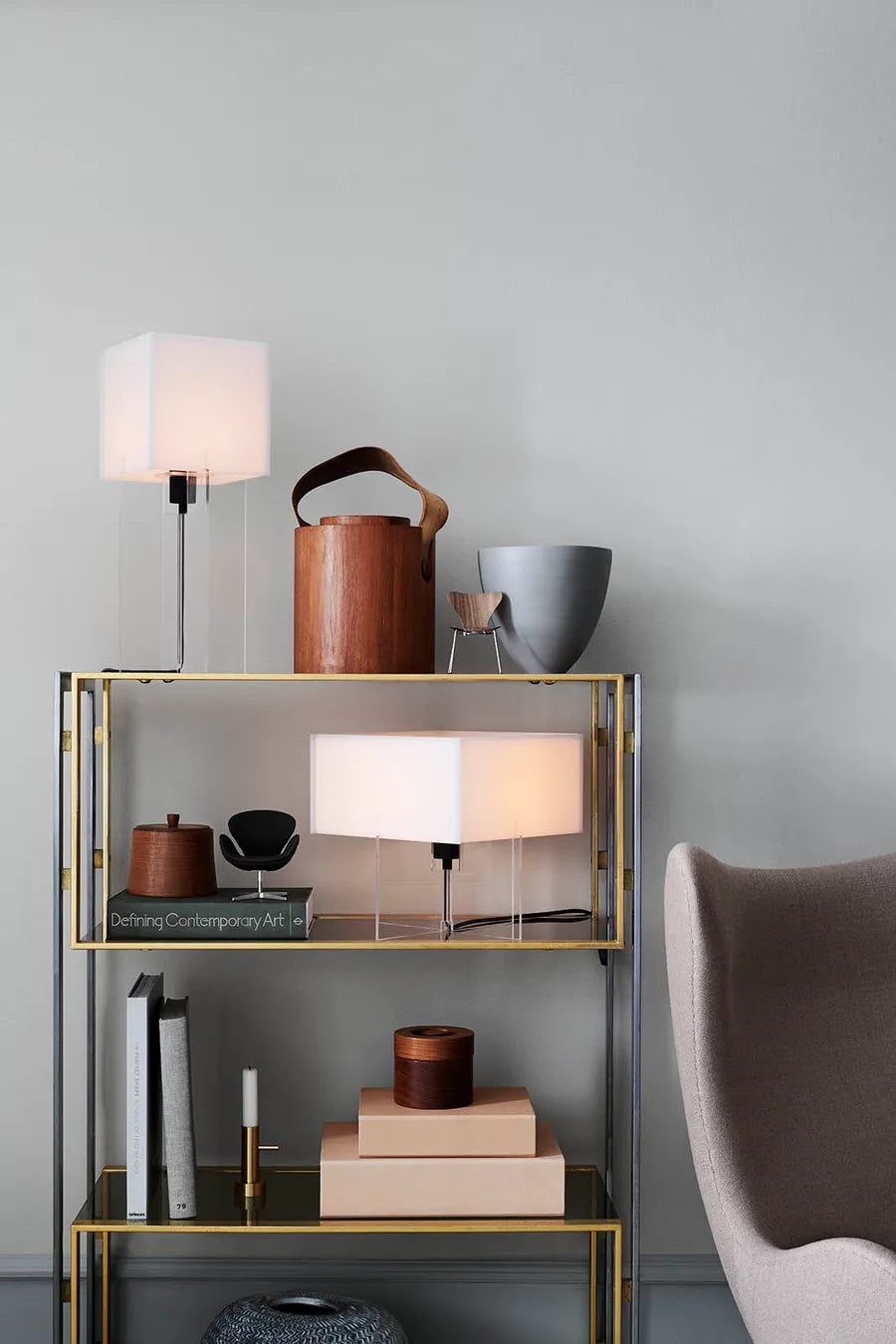 Miniature Svanen af Arne Jacobsen