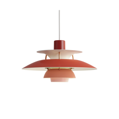 PH 5 Mini pendel, Hues of red af Poul Henningsen