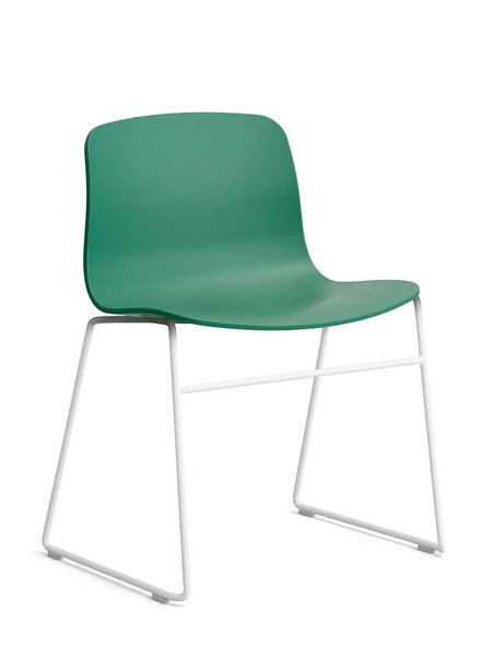 About a Chair AAC08 fra Hay - Teal Green / Hvid pulverlakeret stål - Jacobsen Plus