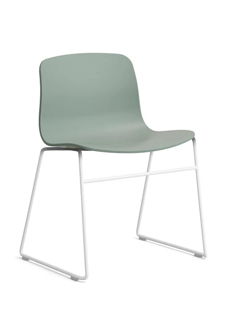 About a Chair AAC08 fra Hay - Fall Green / Hvid pulverlakeret stål - Jacobsen Plus