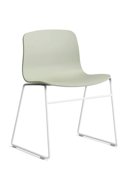 About a Chair AAC08 fra Hay - Pastel green / Hvid pulverlakeret stål - Jacobsen Plus