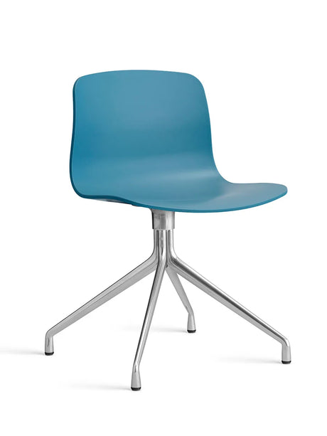 About a Chair AAC10 fra Hay - Azure blue / Poleret aluminium - Jacobsen Plus