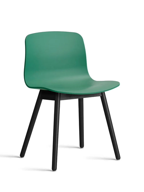 About a Chair AAC12 fra Hay - Teal Green / Sortbejdset eg - Jacobsen Plus