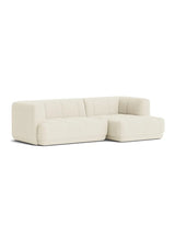 Quilton 2,5 pers. Sofa, Flamiber Cream A5, højre fra Hay - 1 - Jacobsen Plus