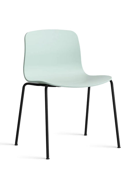 About a Chair AAC16 fra Hay - Dusty Mint / Sort pulverlakeret stål - Jacobsen Plus