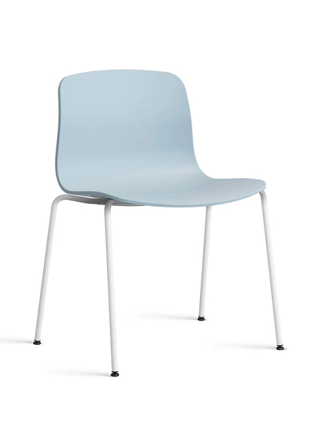 About a Chair AAC16 fra Hay - Slate Blue / Hvid pulverlakeret stål - Jacobsen Plus