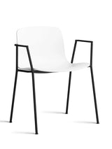 About a Chair AAC18 fra Hay - White / Sort pulverlakeret stål - Jacobsen Plus