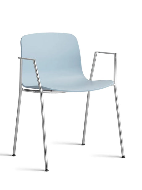 About a Chair AAC18 fra Hay - Slate Blue / Forkromet stål - Jacobsen Plus