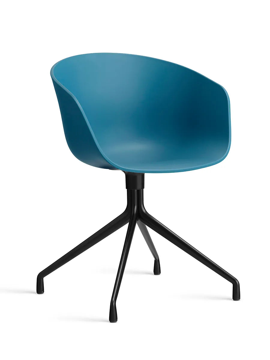  - Azure Blue / Sort pulverlakeret aluminum - Jacobsen Plus