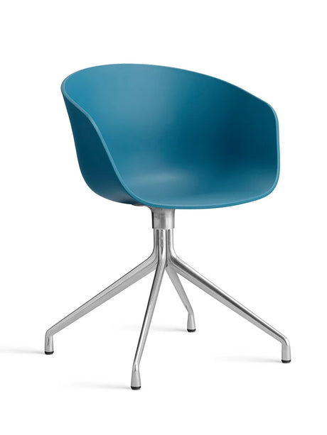 About a Chair AAC20 fra Hay - Azure Blue / Poleret aluminium - Jacobsen Plus