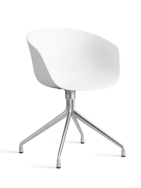 About a Chair AAC20 fra Hay - White / Poleret aluminium - Jacobsen Plus