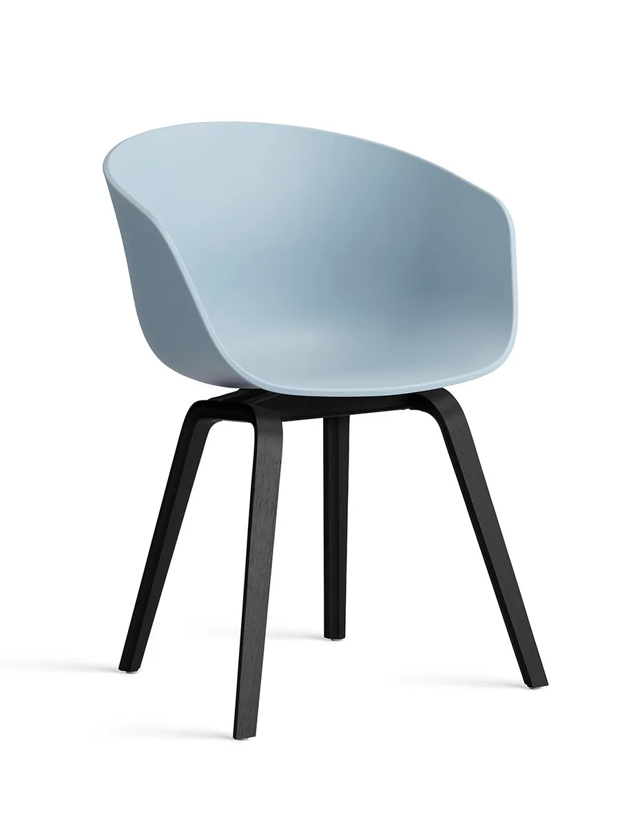  - Slate Blue / Sortbejdset eg - Jacobsen Plus