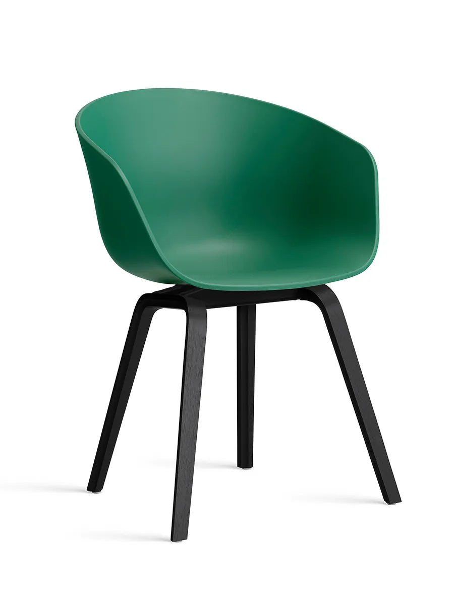  - Teal Green / Sortbejdset eg - Jacobsen Plus