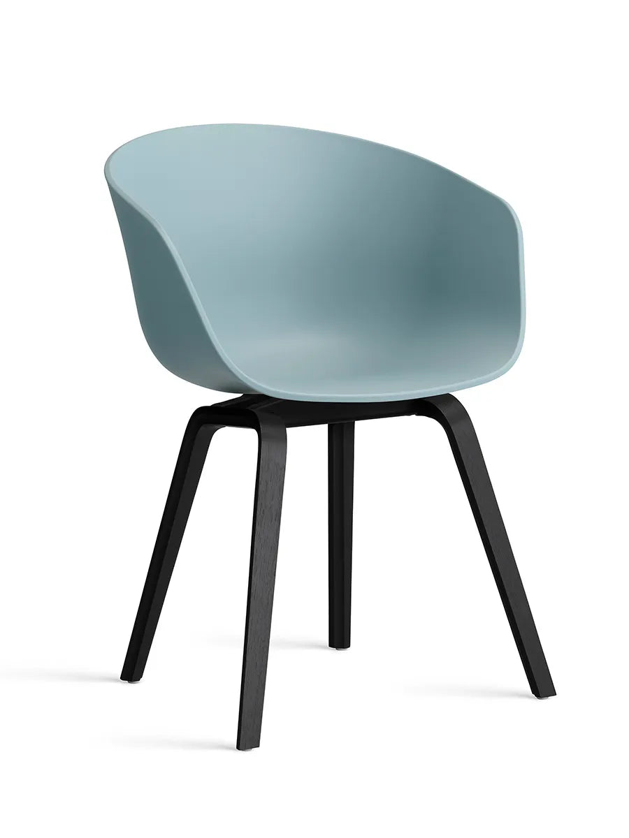  - Dusty blue / Sortbejdset eg - Jacobsen Plus