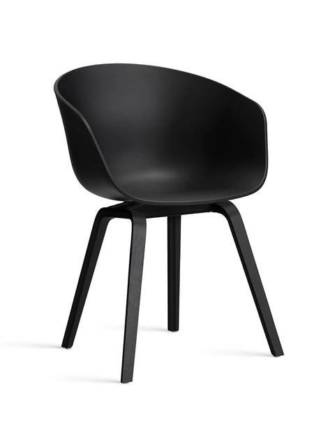 About a Chair AAC22 fra Hay - Black / Sortbejdset eg - Jacobsen Plus