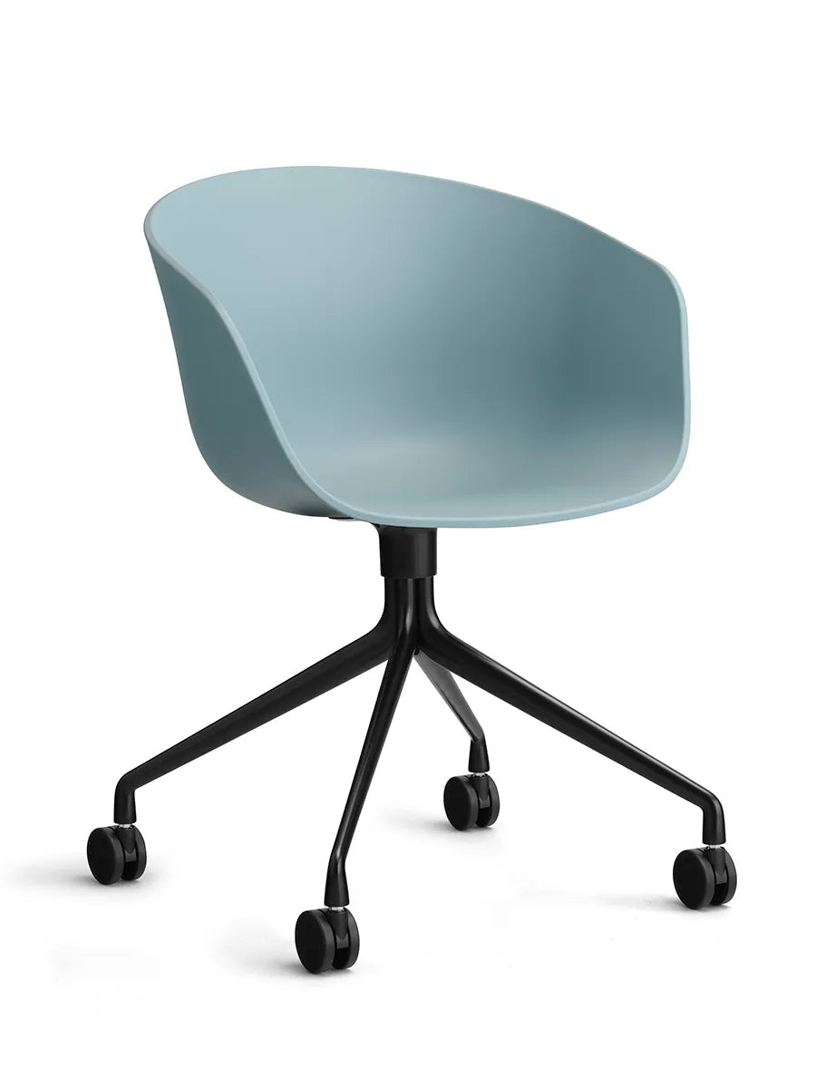  - Dusty Blue / Sort pulverlakeret aluminum - Jacobsen Plus