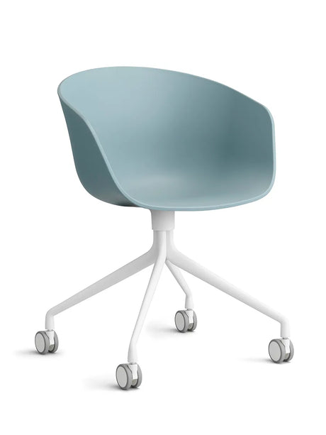 About a Chair AAC24 fra Hay - White / Sort pulverlakeret aluminum - Jacobsen Plus