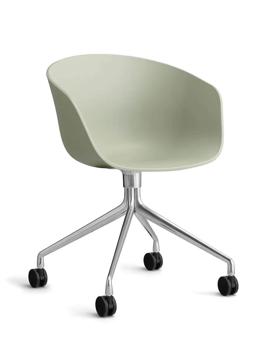  - Pastel green / Poleret aluminium - Jacobsen Plus