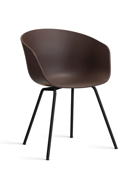 About a Chair AAC26 fra Hay - Raisin / Sort pulverlakeret stål - Jacobsen Plus