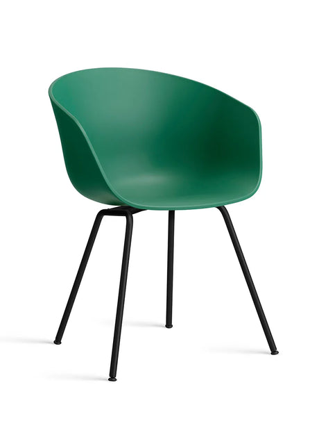 About a Chair AAC26 fra Hay - Teal Green / Sort pulverlakeret stål - Jacobsen Plus