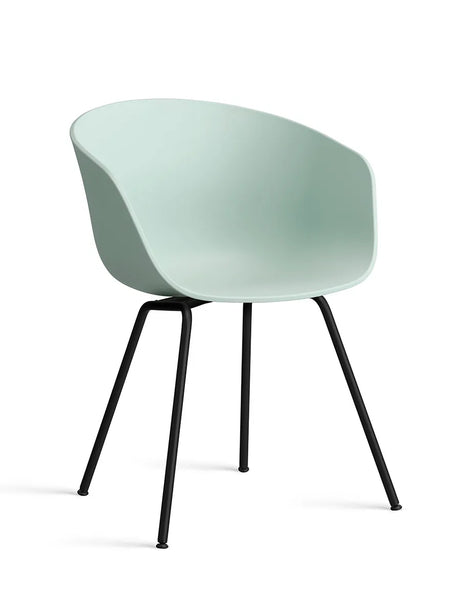 About a Chair AAC26 fra Hay - Dusty Mint / Sort pulverlakeret stål - Jacobsen Plus