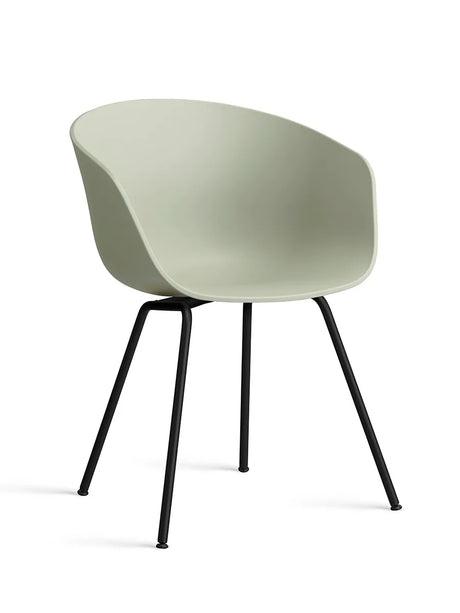 About a Chair AAC26 fra Hay - Pastel green / Sort pulverlakeret stål - Jacobsen Plus