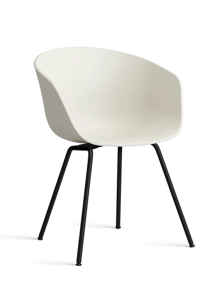 About a Chair AAC26 fra Hay - Melange Cream / Sort pulverlakeret stål - Jacobsen Plus