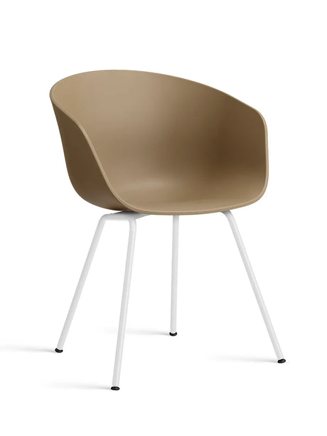 About a Chair AAC26 fra Hay - Clay / Hvid pulverlakeret stål - Jacobsen Plus