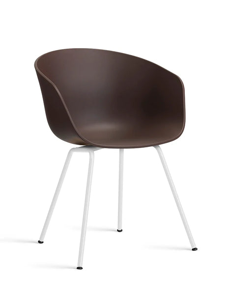 About a Chair AAC26 fra Hay - Raisin / Hvid pulverlakeret stål - Jacobsen Plus