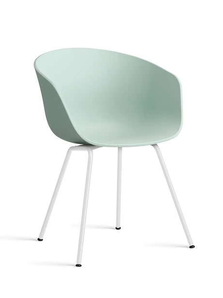 About a Chair AAC26 fra Hay - Dusty Mint / Hvid pulverlakeret stål - Jacobsen Plus